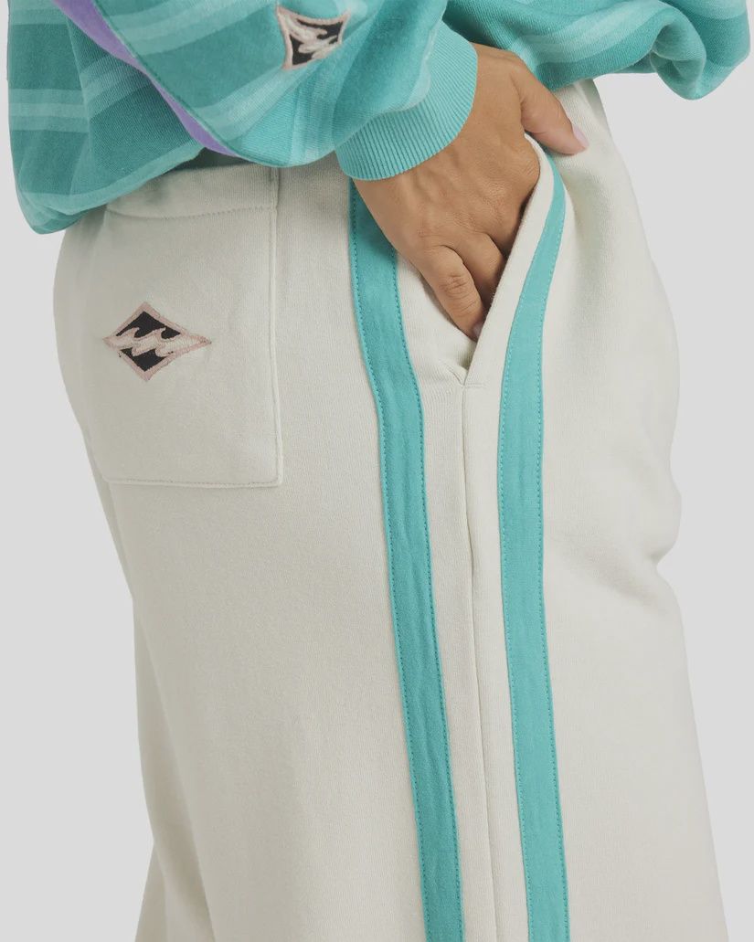 BILLABONG WOMENS WAVE OUT FLEECE ELASTIC PANT