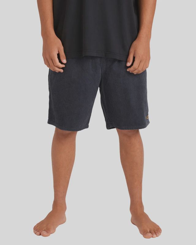 BILLABONG MENS LARRY CORD WALK SHORT - MIDNIGHT BLUE