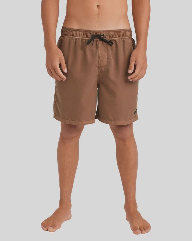 BILLABONG MENS ALL DAY OVD BOARDSHORT - TOBACCO