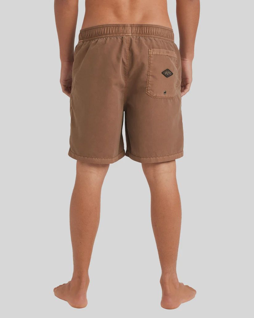 BILLABONG MENS ALL DAY OVD BOARDSHORT - TOBACCO