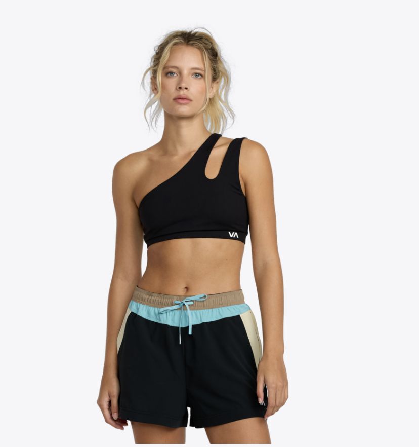 RVCA WOMENS STARTER SHORT - BLACK