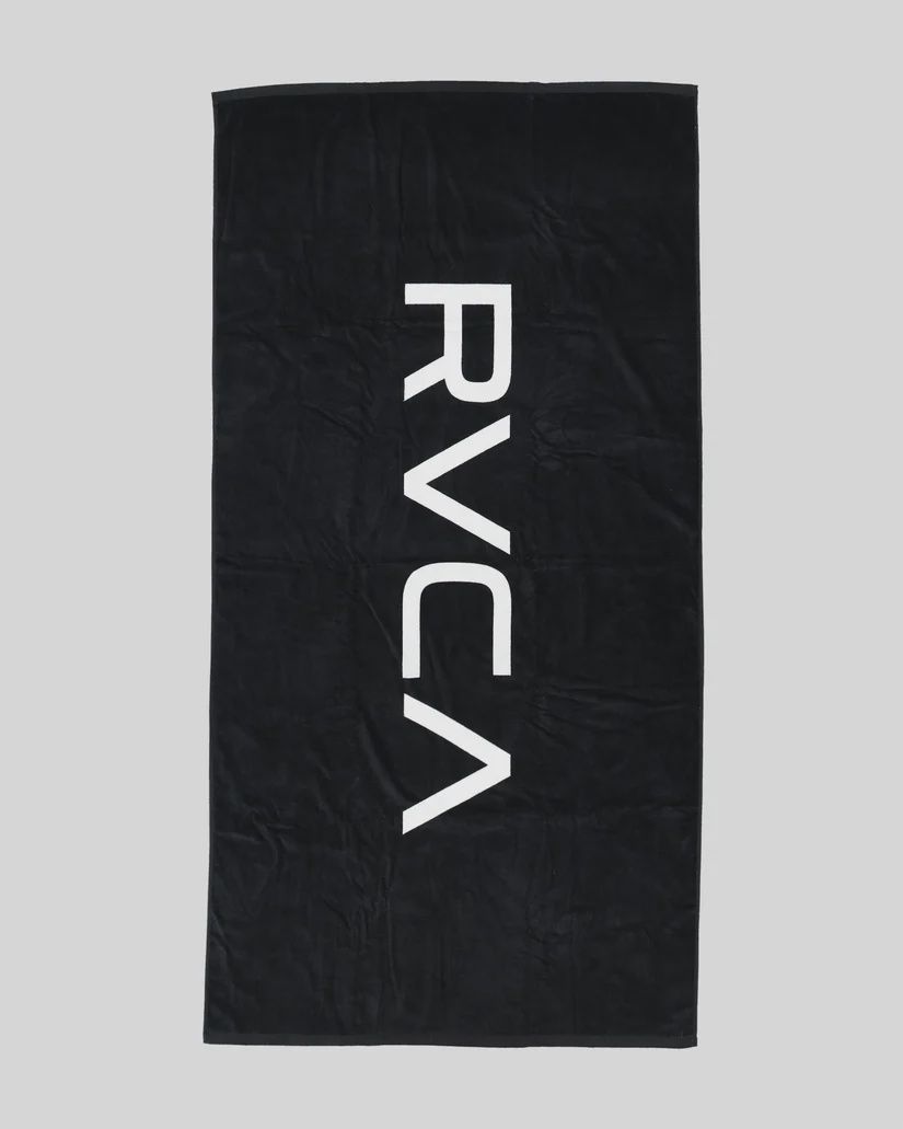RVCA BIG RVCA TOWEL - BLACK