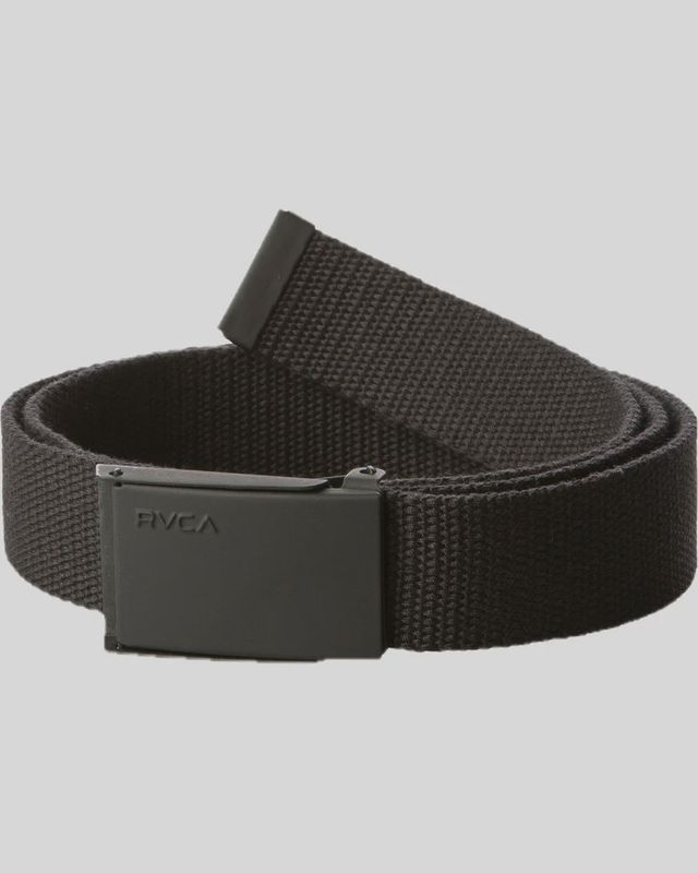 RVCA MENS OPTION WEB BELT - BLACK