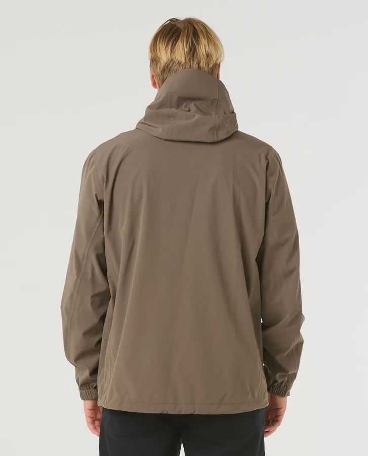 RIP CURL MENS ANTI SERIES SEARCH SPRAY 10K10K JACKET - DEEP ROCK