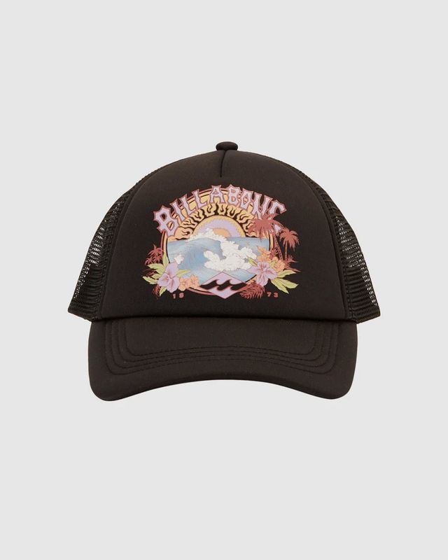 BILLABONG GIRLS TEEN OHANA CAP - BLACK