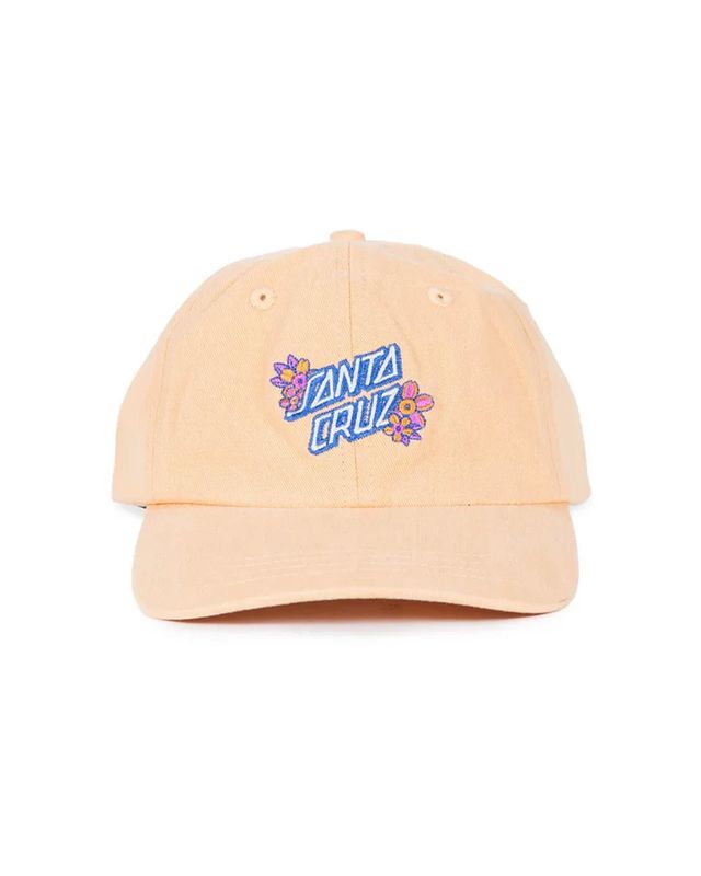 SANTA CRUZ GIRLS BLOOMING STACK CAP - LIGHT ORANGE