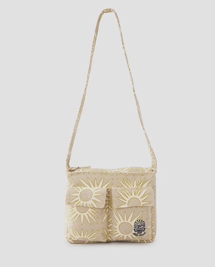 RIPCURL WOMENS DUNE DANCER 10.5L CARGO TOTE - NATURAL