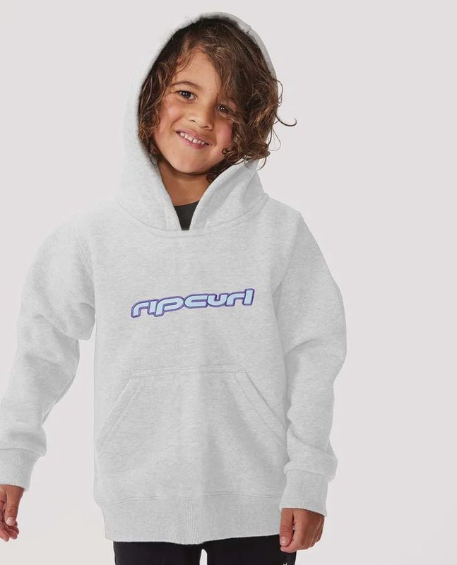 RIP CURL TODDLER BOYS ARCHIVE HOOD - SPORTS MARLE