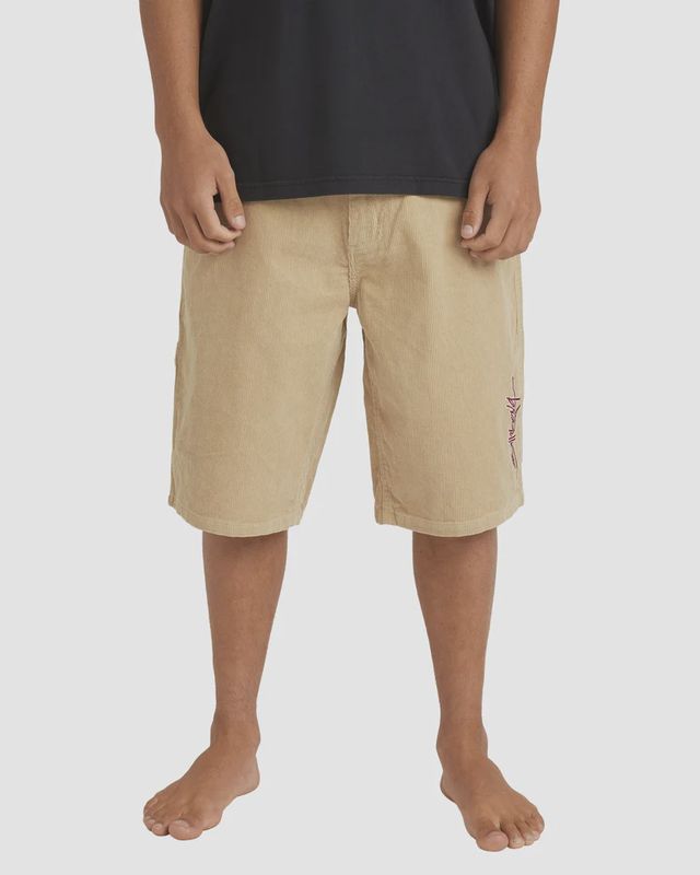 BILLABONG MENS SMOKO CORD SHORTS - DESERT
