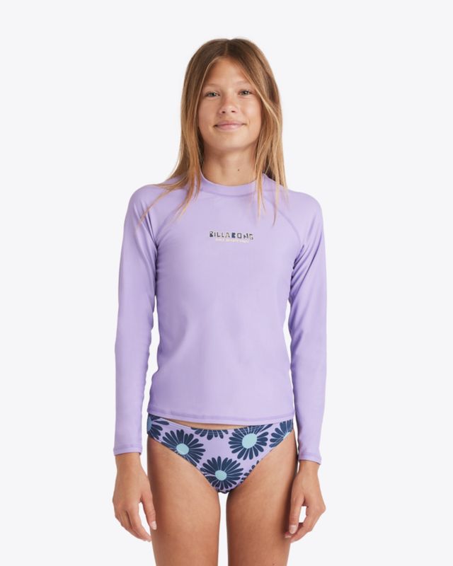 BILLABONG GIRLS HEAT WAVE LS SUNSHIRT