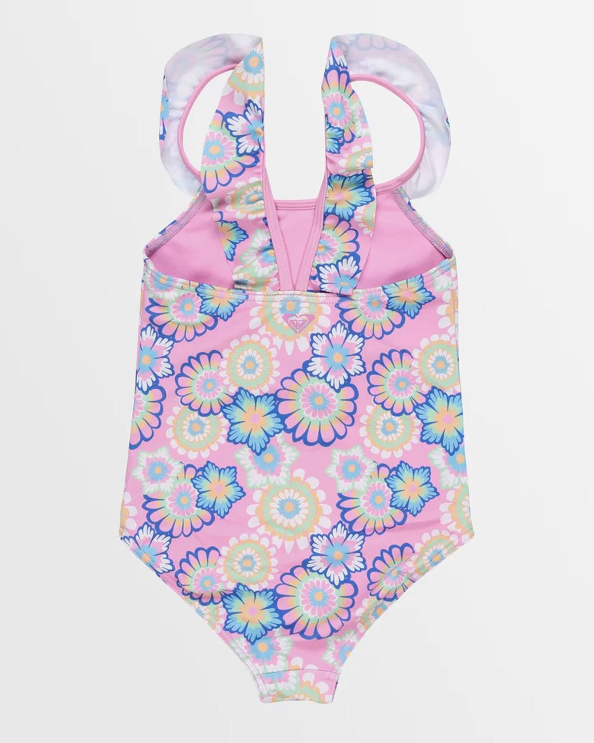 ROXY TODDLER GIRLS FLOWER PARTY SWIM ONE PIECE - LILAC CHIFFON FLOWER PARTY