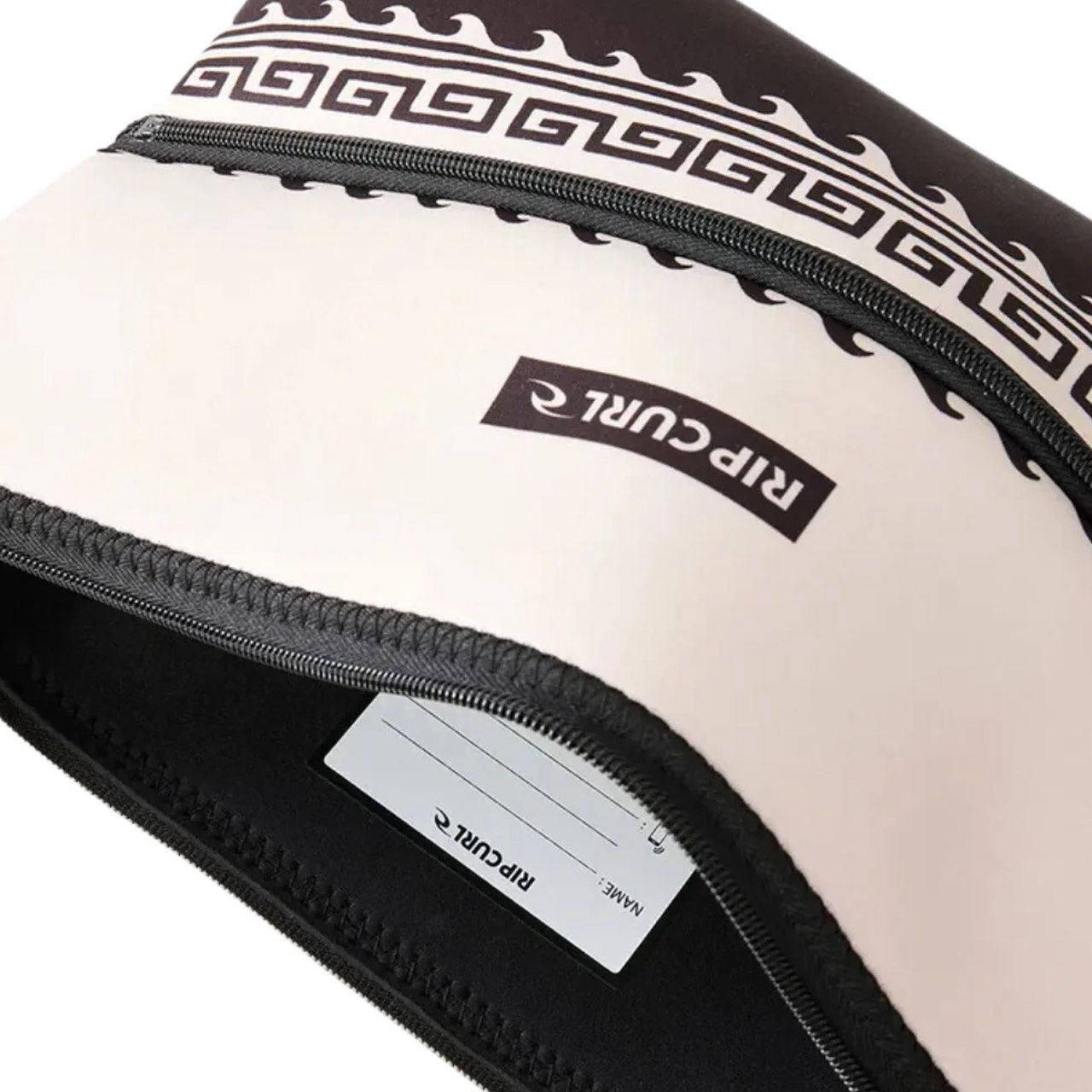 RIPCURL XL VARIETY PENCIL CASE - BLACK/OATMEAL