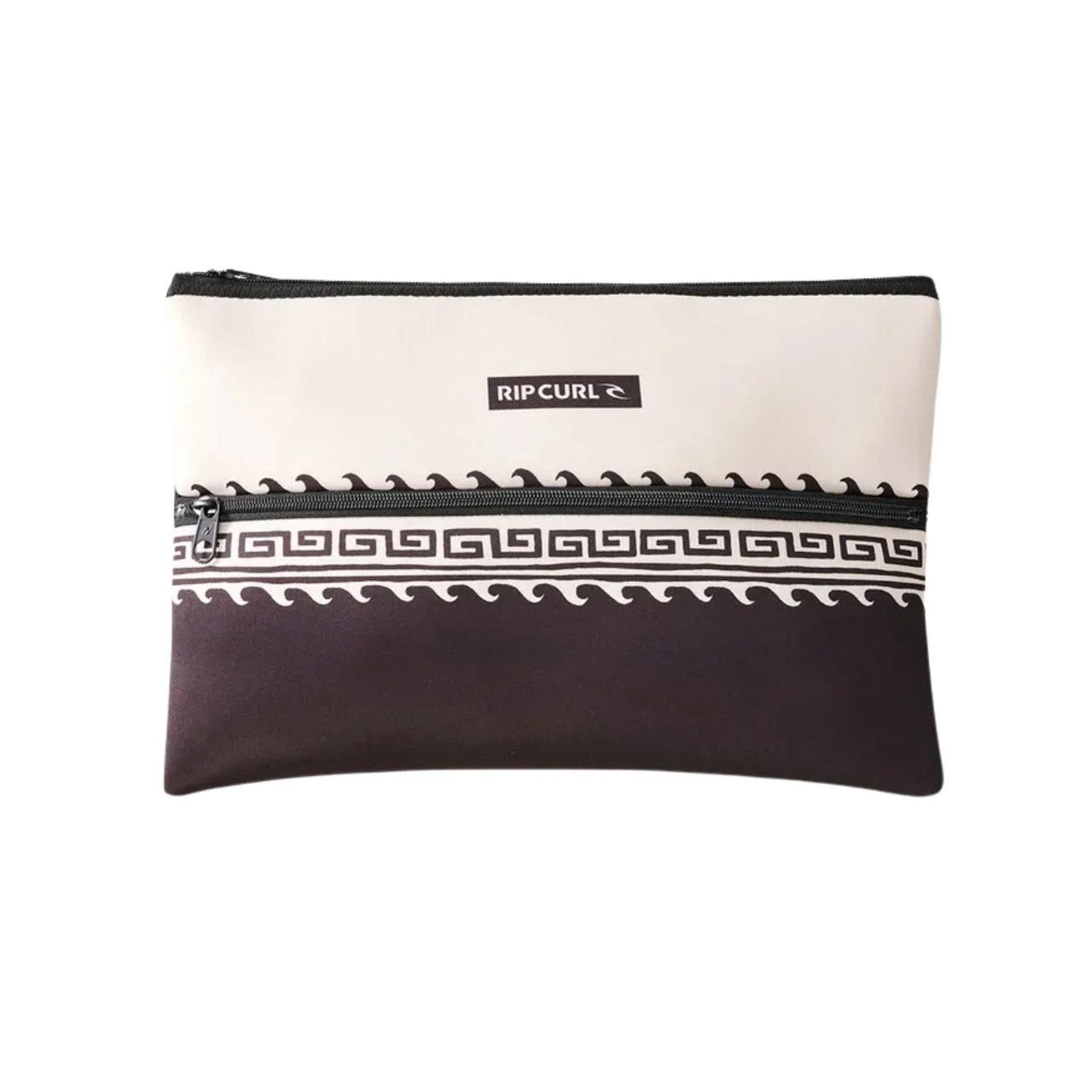RIPCURL XL VARIETY PENCIL CASE - BLACK/OATMEAL