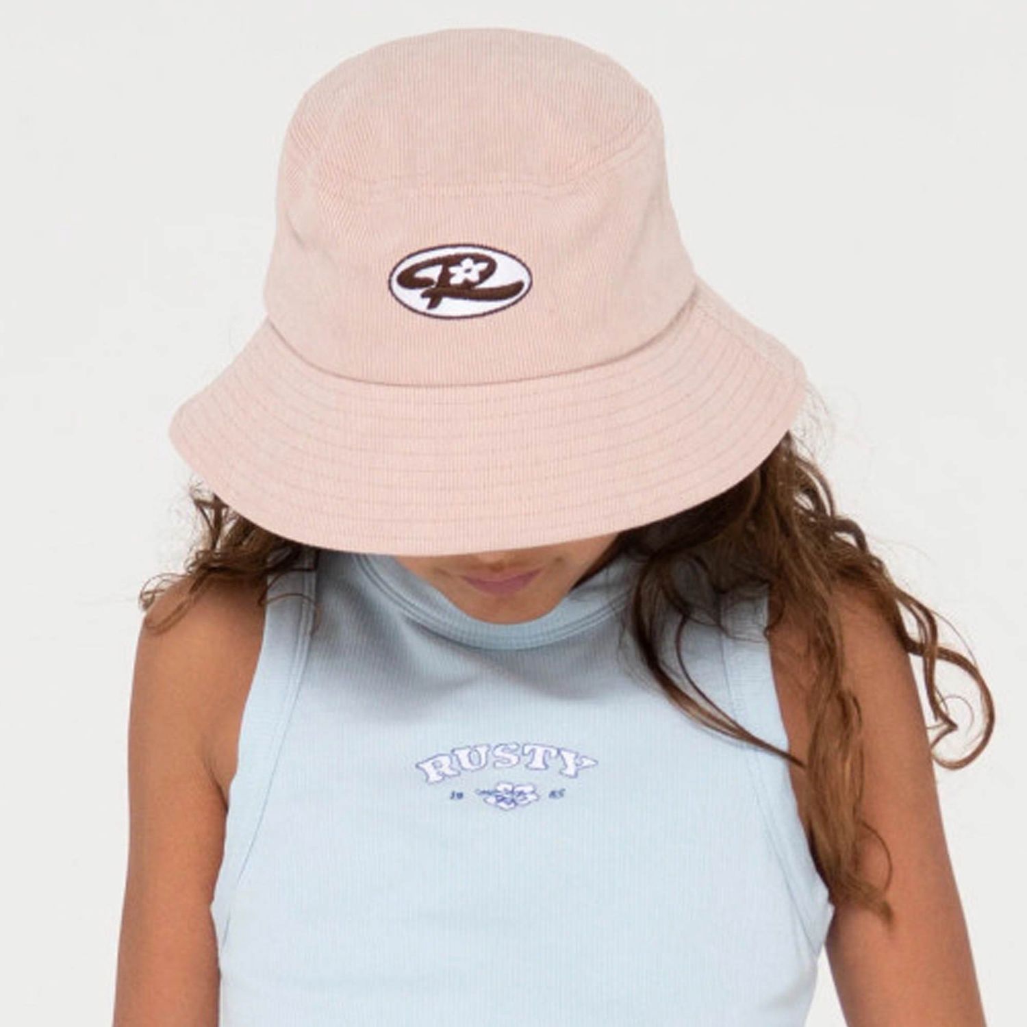 RUSTY GIRLS WILDFLOWER BUCKET HAT - SOFT ORCHID