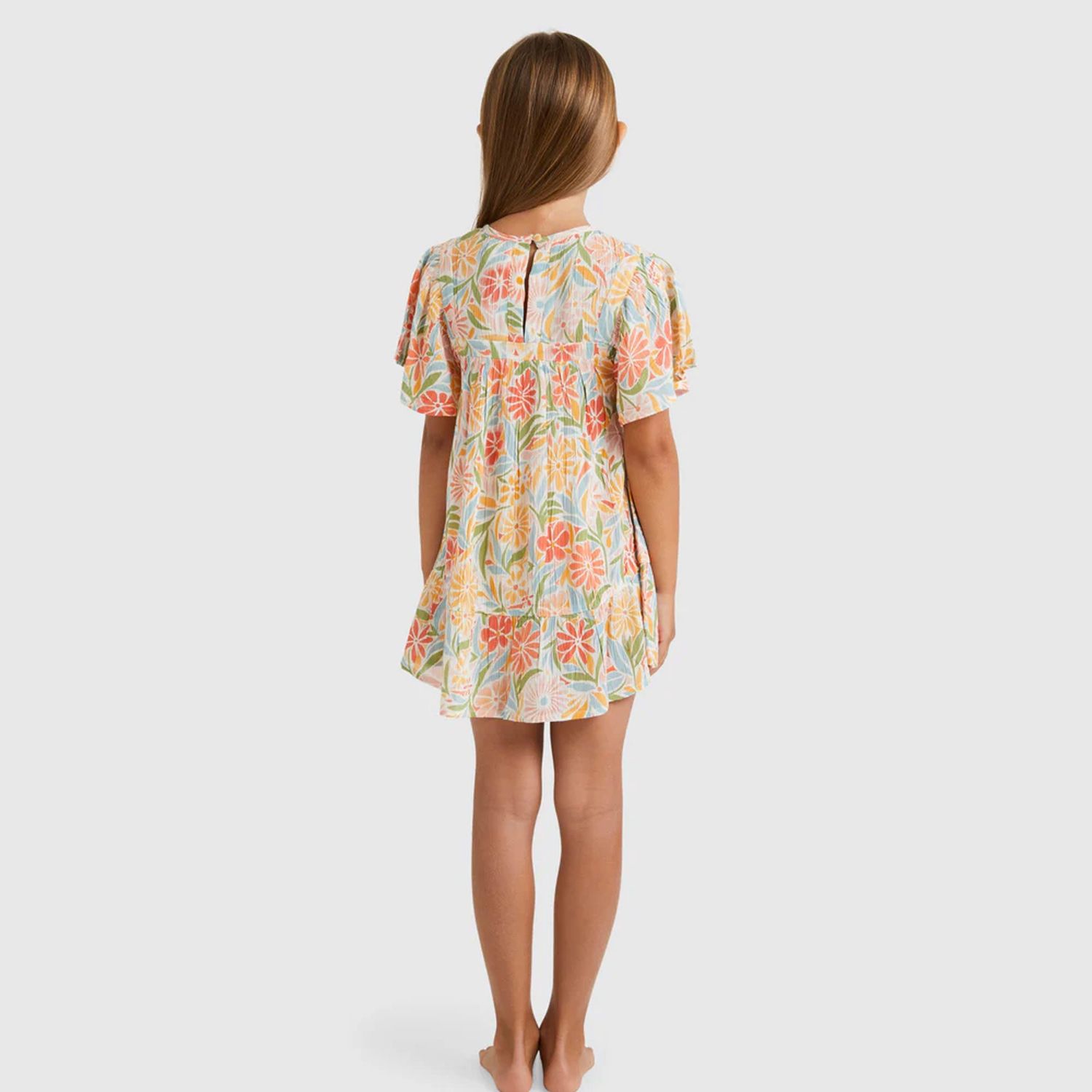 BILLABONG GIRLS TODDLER IS THIS LOVE DRESS - SALT CRYSTAL