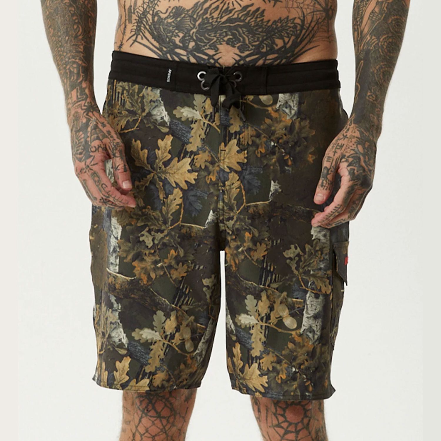 AFENDS MENS FIND ME SURF RELATED BOARDSHORT 20&quot; - FIND ME