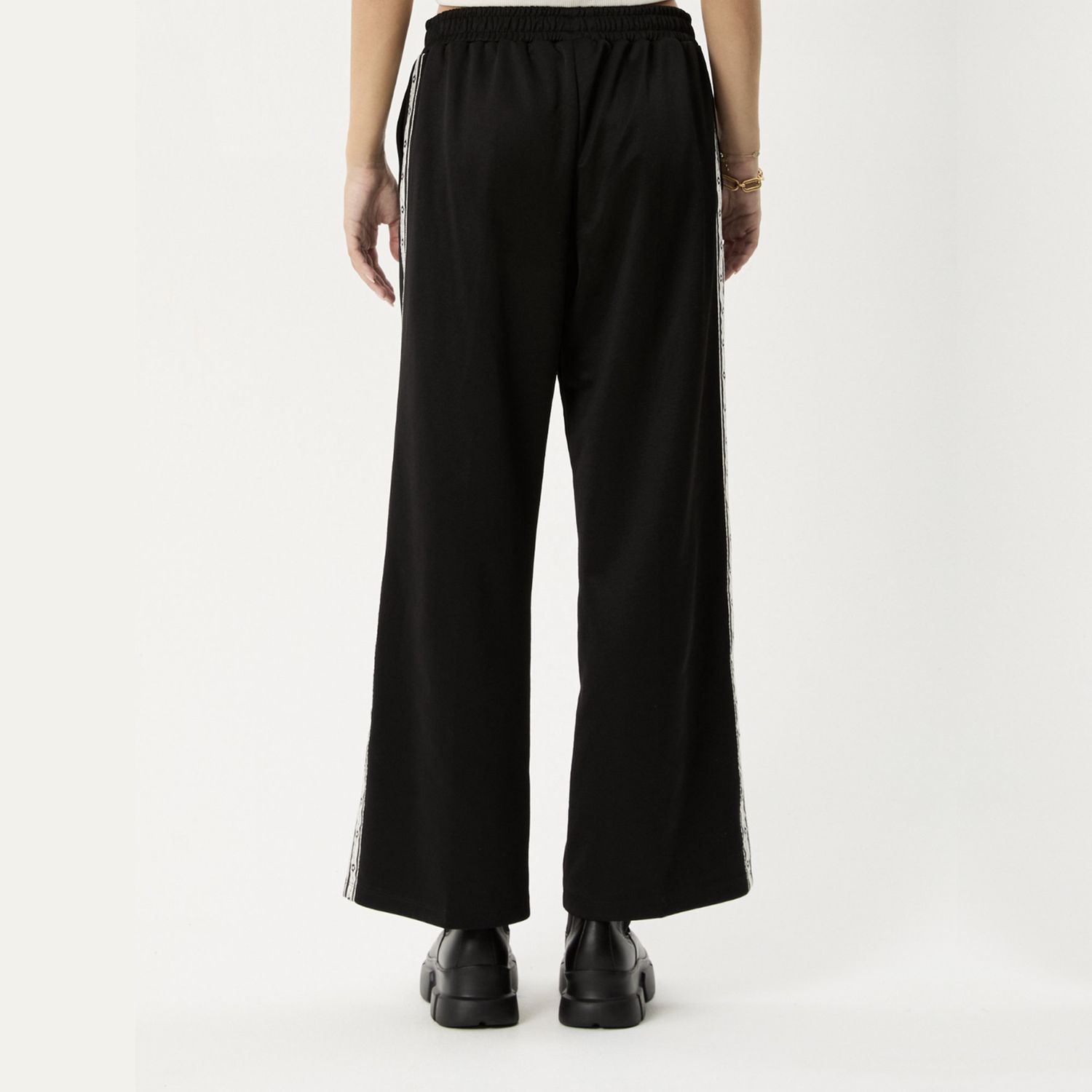 AFENDS WOMENS THORN BOUND SWEAT PANT - BLACK