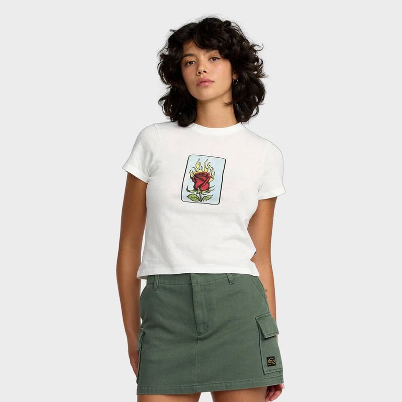 RVCA WOMENS DAYSHIFT SKORT - FIR GREEN