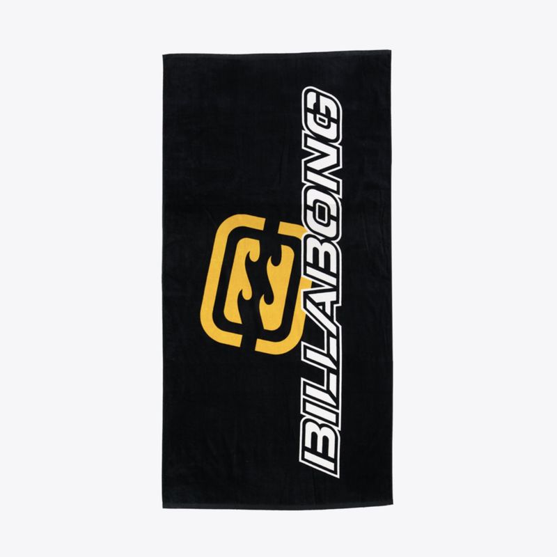BILLABONG MENS WAVES TOWEL - BLACK