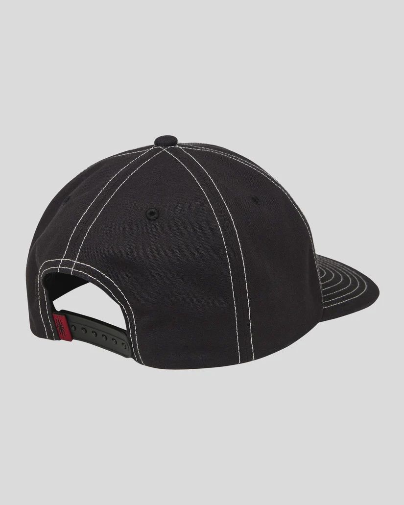 QUIKSILVER MENS MERCURY CAP - TRUE BLACK