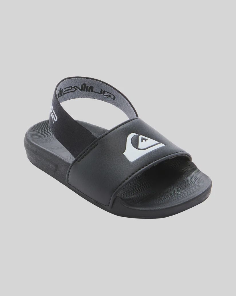 QUIKSILVER TODDLER SUNSET STRAPPED SANDAL - BLACK