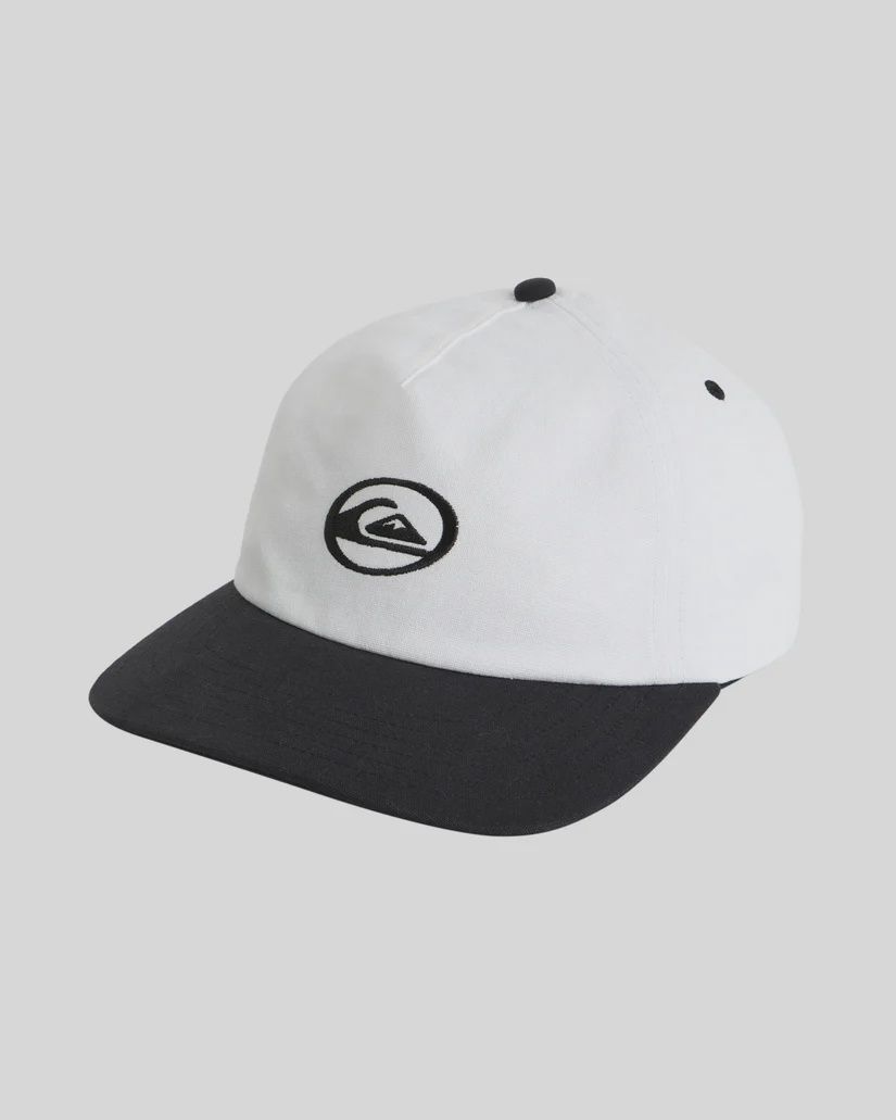 QUIKSILVER MENS TILT CAP - WHITE