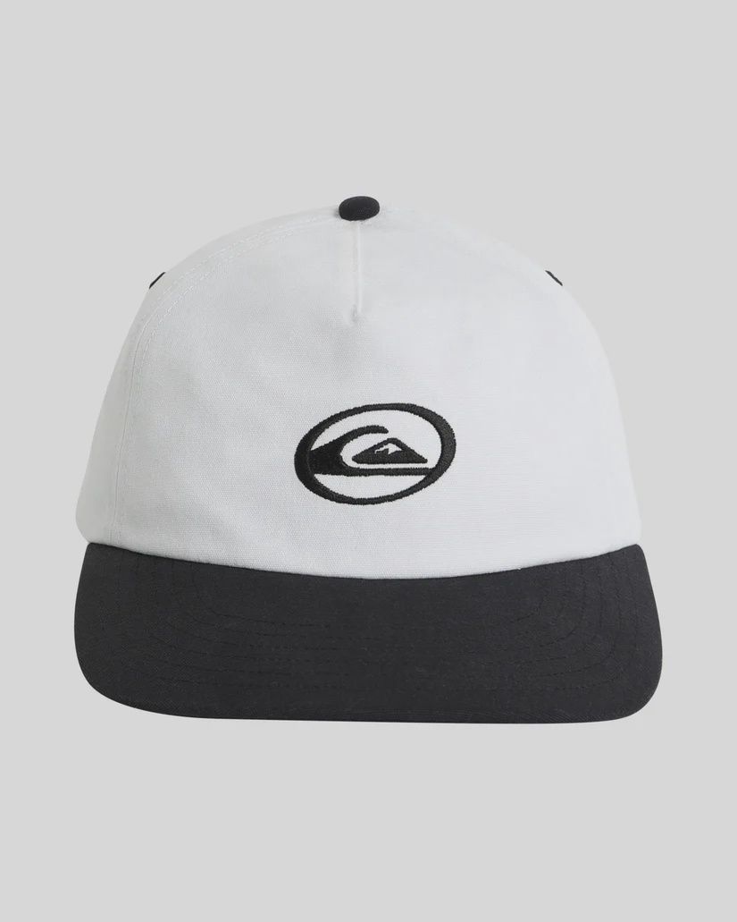 QUIKSILVER MENS TILT CAP - WHITE