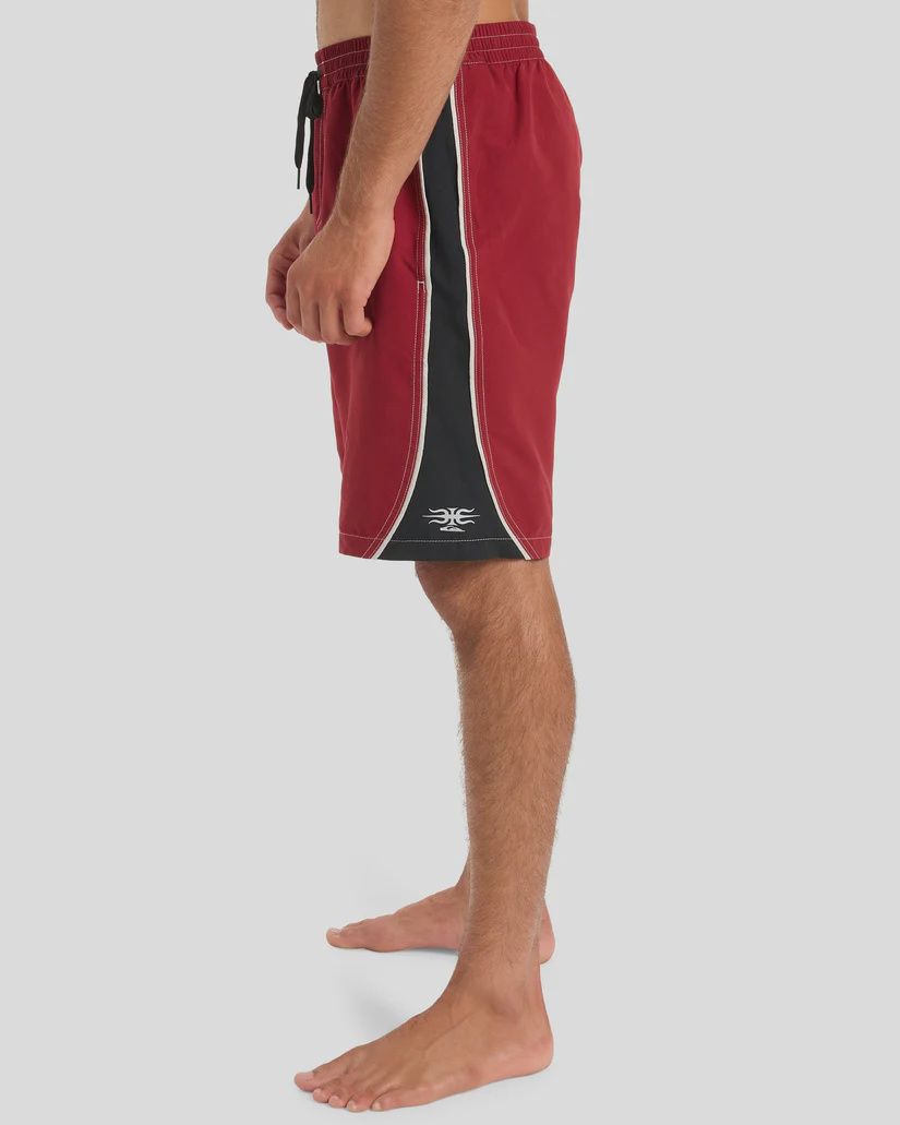 QUIKSILVER MENS MERCURY 99 VOLLEY 20NB - BIKNG RED