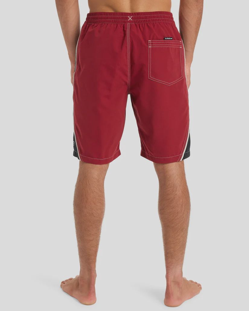QUIKSILVER MENS MERCURY 99 VOLLEY 20NB - BIKNG RED