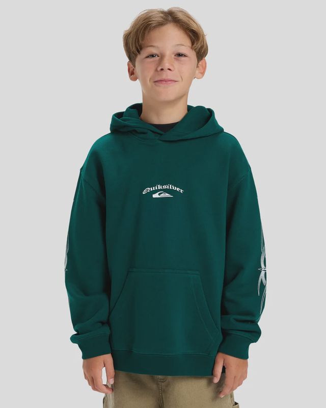 QUIKSILVER BOYS STRETCH TRIBAL HOOD - BOTANICAL GARDEN