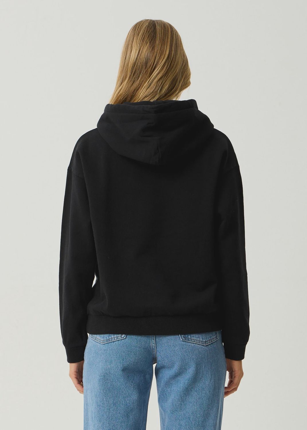AFENDS WOMENS GARDENING CLUB HOODIE - BLACK