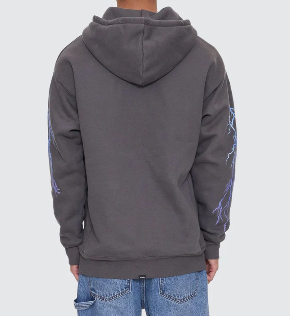 THRILLS MENS FLIGHT RISK SLOUCH PULL ON HOOD - MERCH BLACK