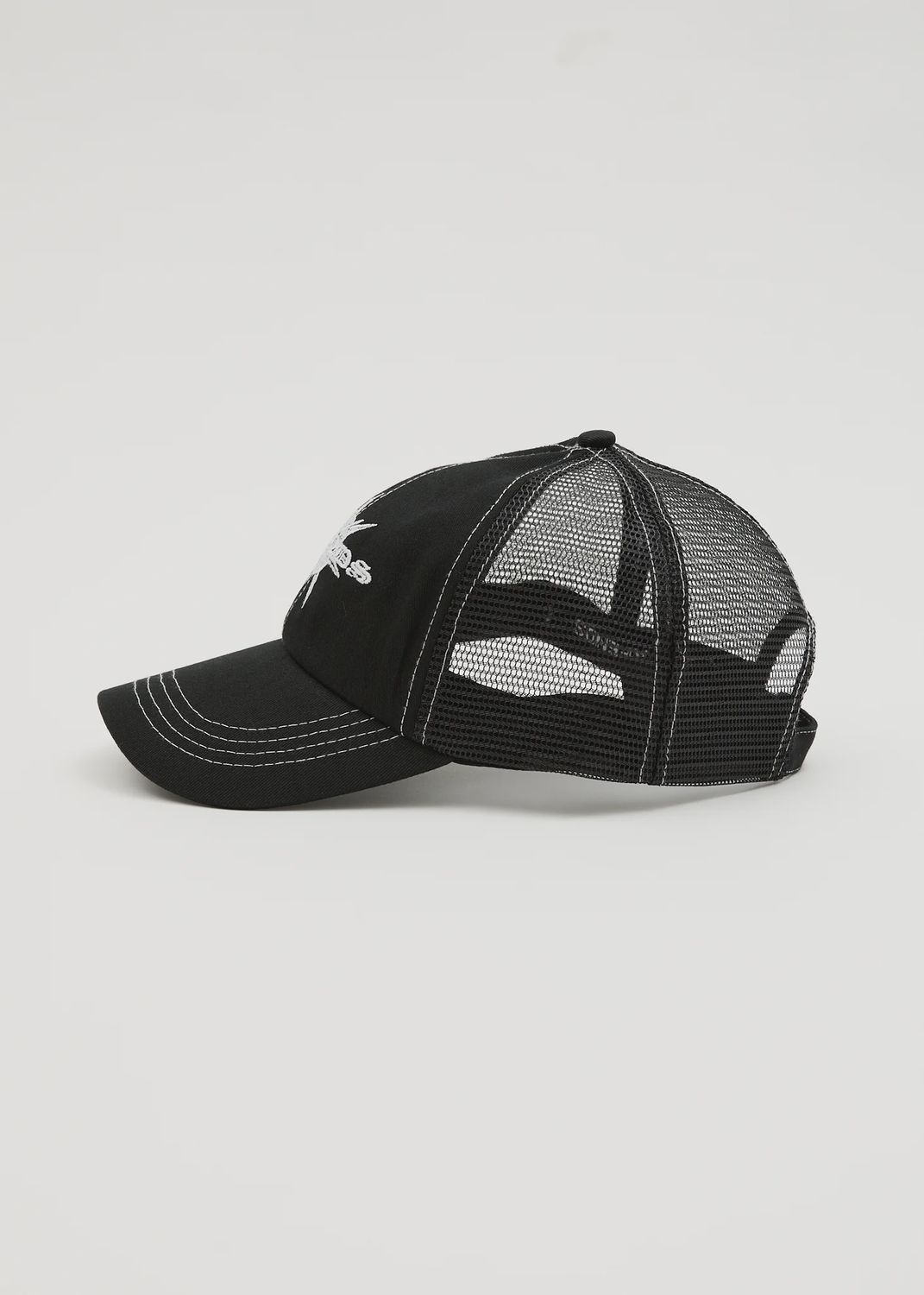 AFENDS MENS SPIKED SIX PANEL CAP - BLACK