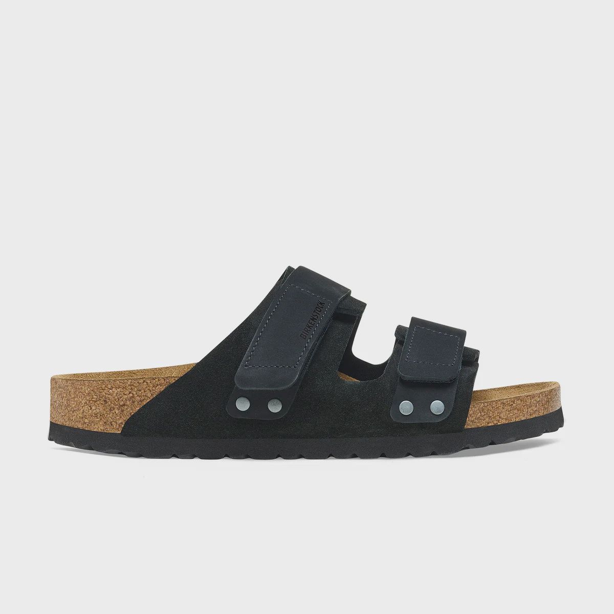 BIRKENSTOCK UNISEX UJI SUEDE / NUBUCK LEATHER REGULAR - BLACK