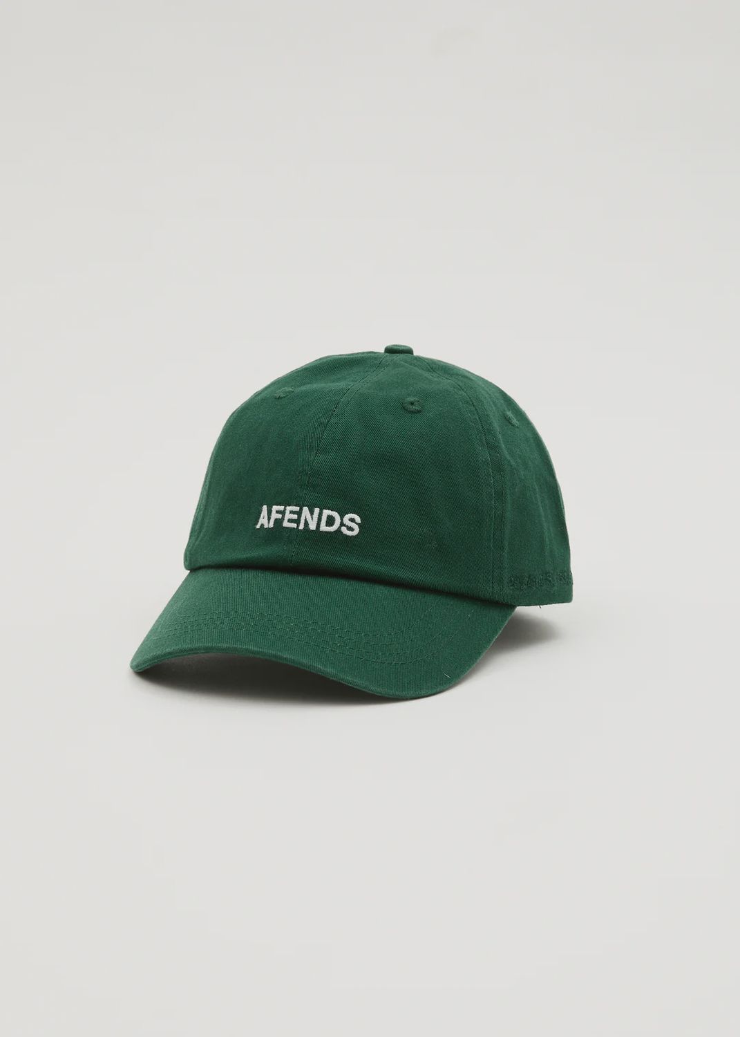 AFENDS WOMENS DAYLIGHT PANELLED CAP - HUNTER GREEN
