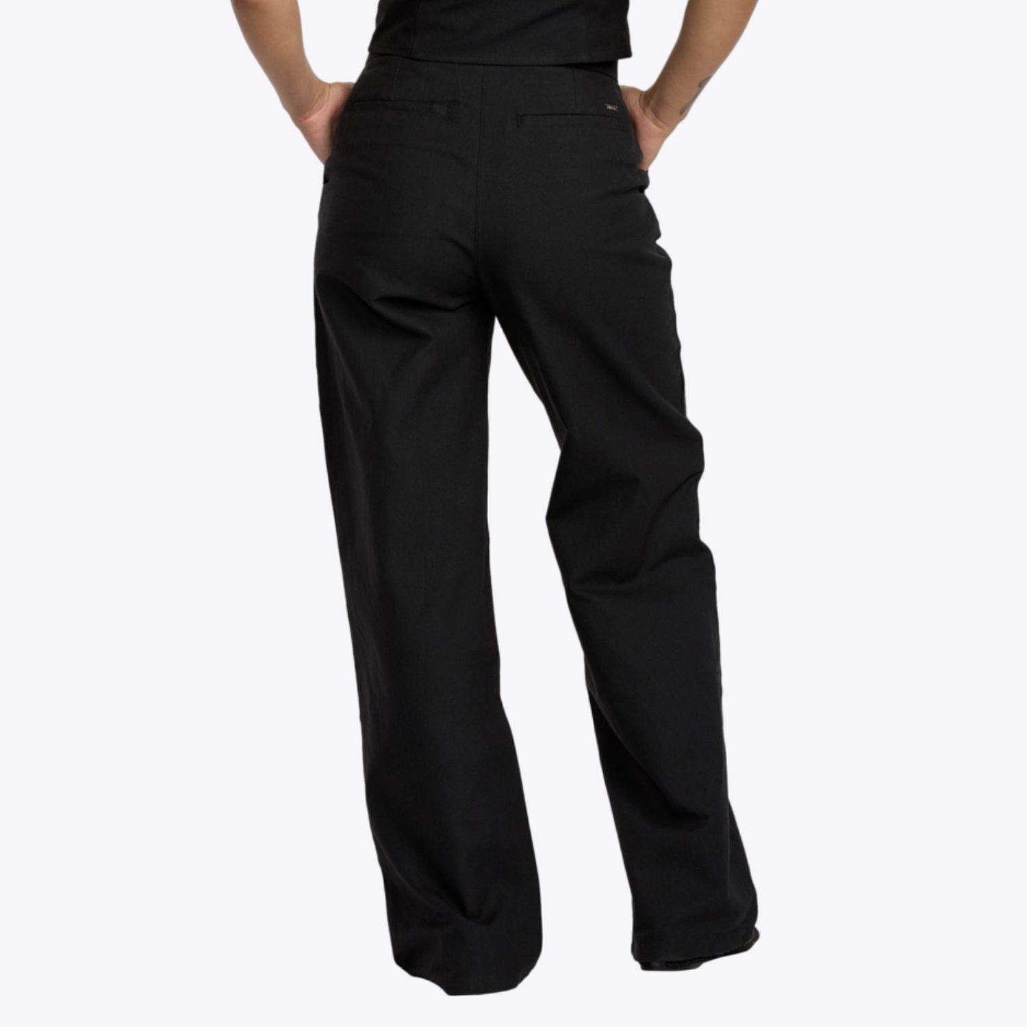RVCA WOMENS BONNIE PANT - RVCA BLACK