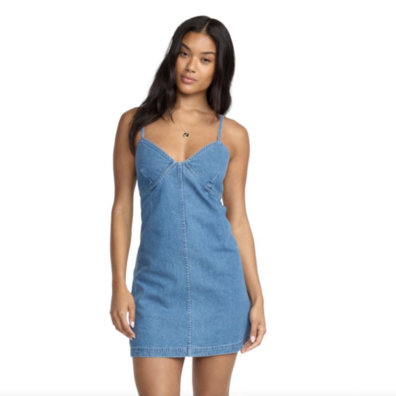 BILLABONG WOMENS INDIGO SKIES DRESS