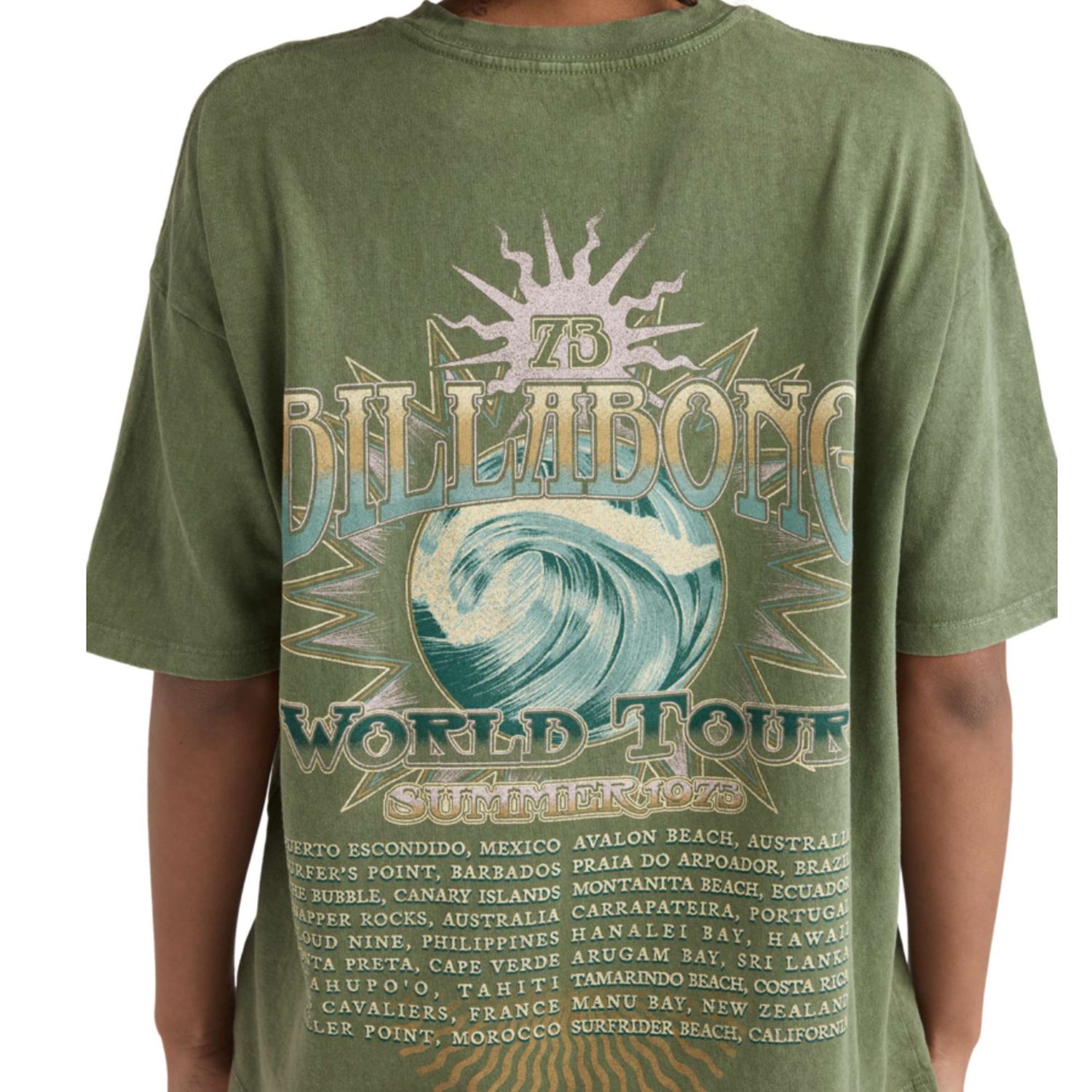 BILLABONG WOMENS TAKE A TOUR SS TEE