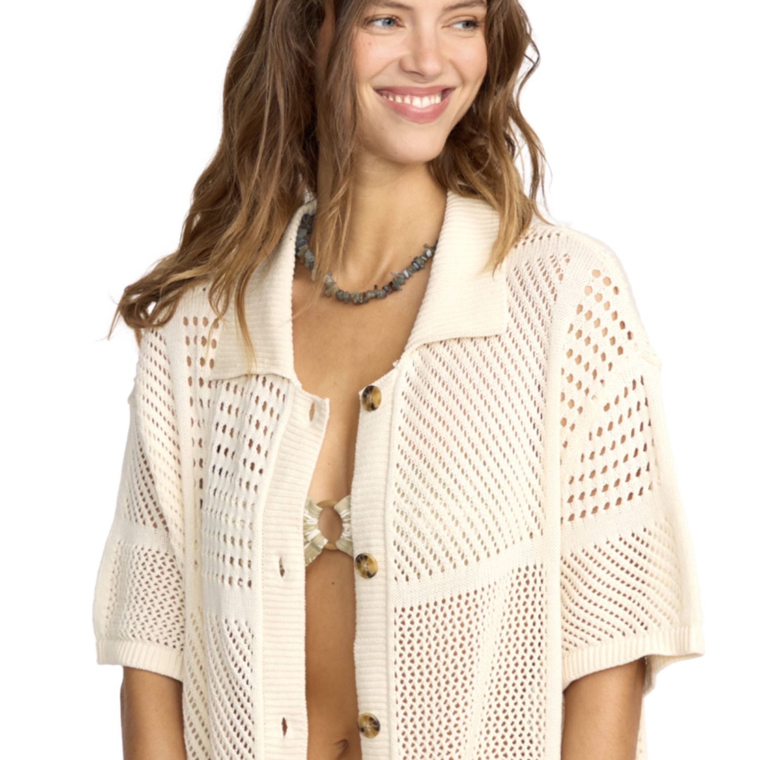 BILLABONG WOMENS COOL DOWN SS SWEATER