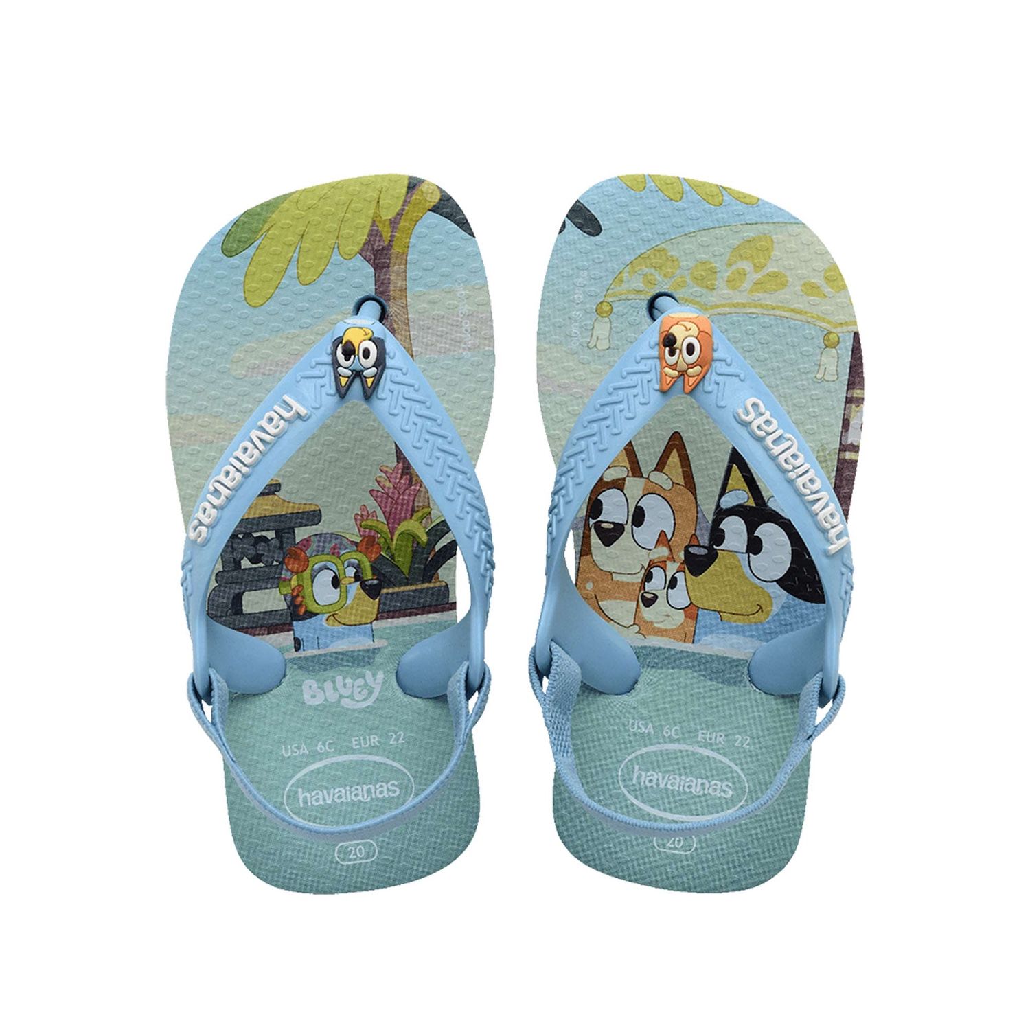 HAVAIANAS BABY BLUEY - LAVENDER BLUE