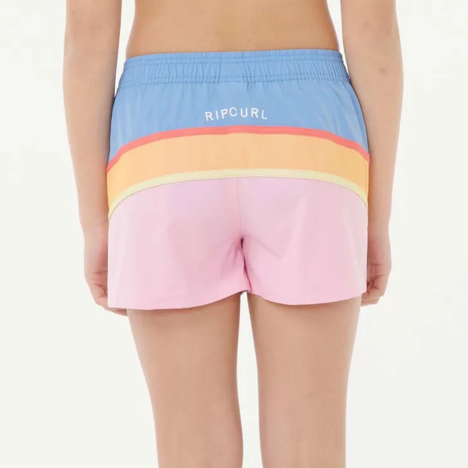 RIP CURL GIRLS SUNSET SKIES BOARDSHORT  -  BLUE