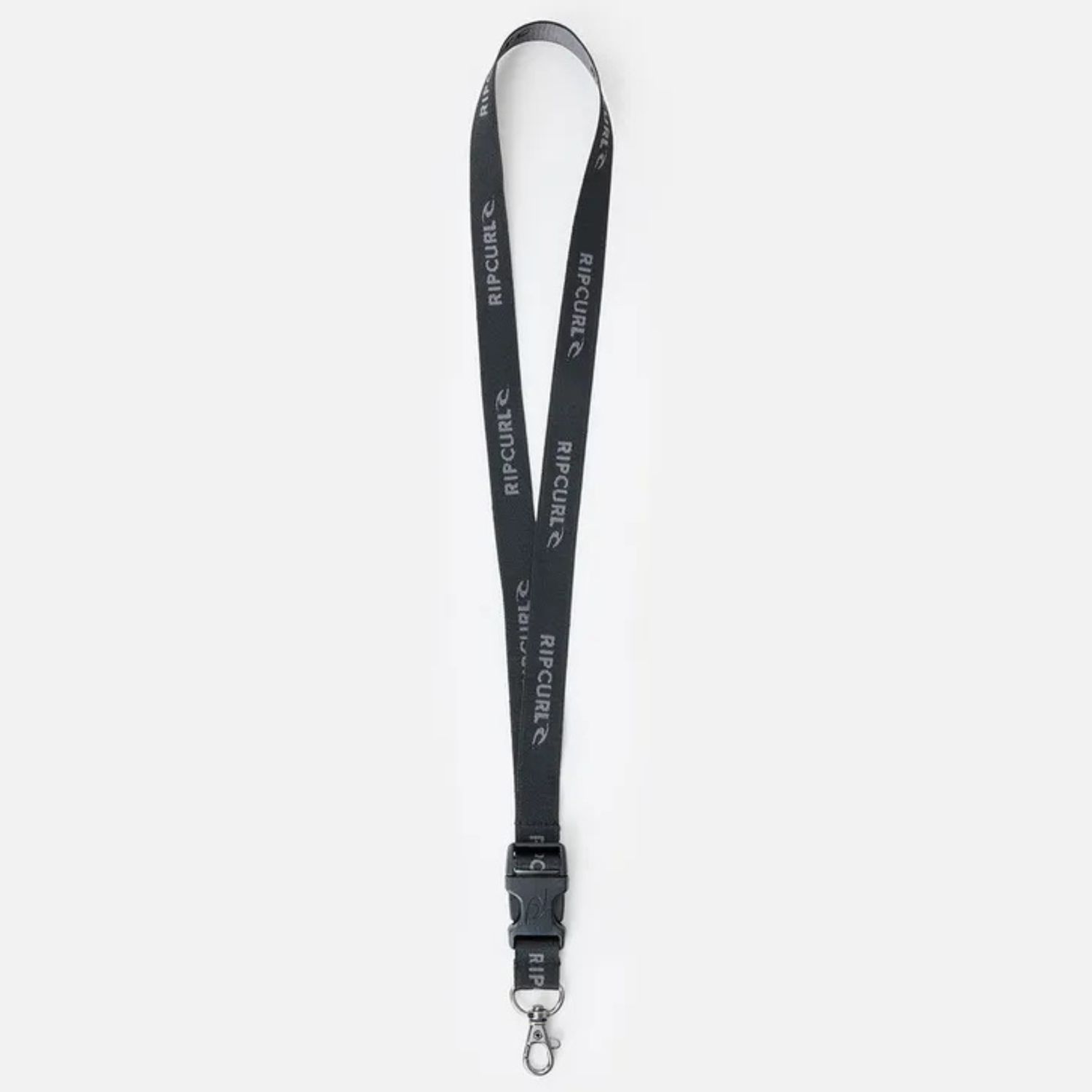 RIP CURL MENS BRAND LOGO SURF LANYARD  -  MIDNIGHT