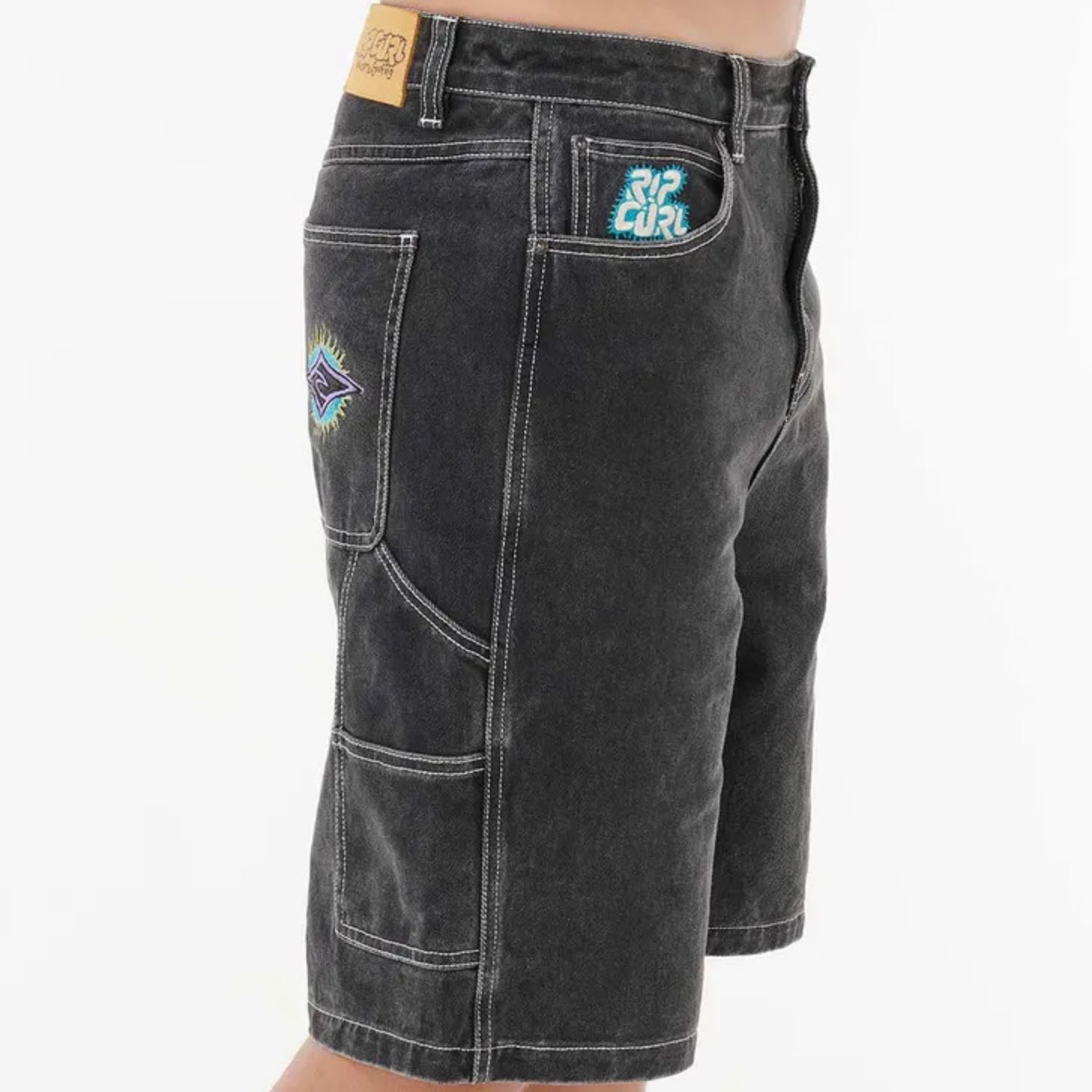 RIP CURL MENS RAW ENERGY CARPENTER WALKSHORT  -  BLACK