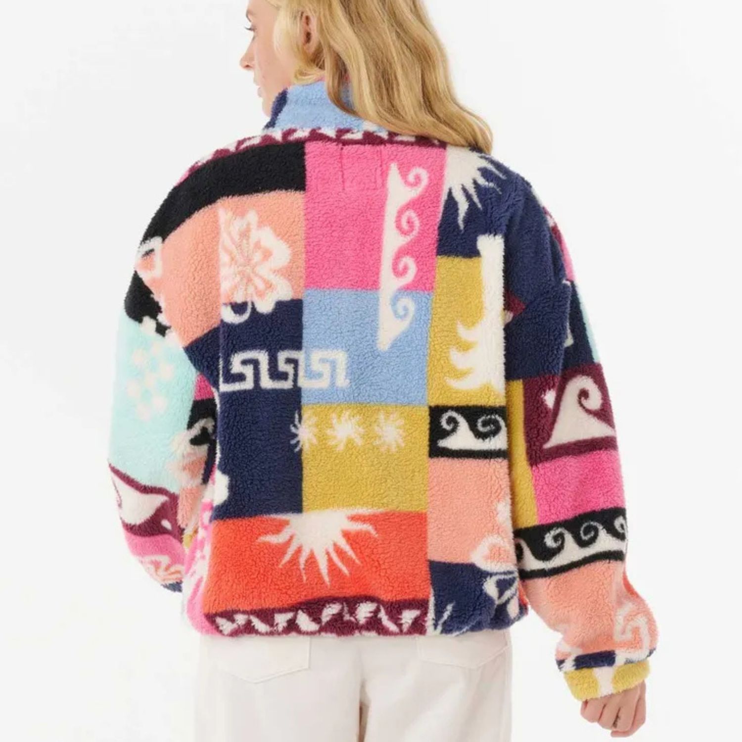 RIP CURL WOMENS KEEPSAKES POLAR FLEECE - MULTICO