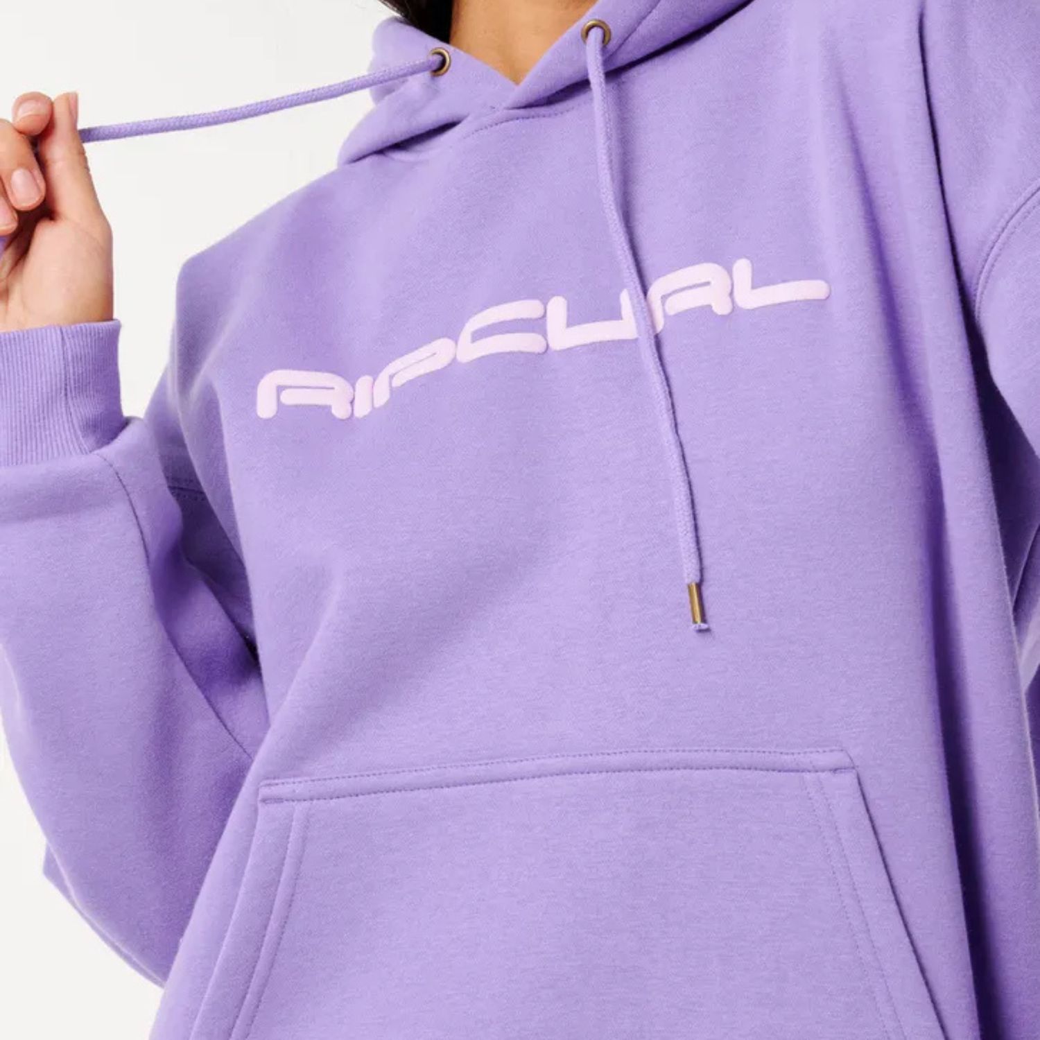 RIP CURL WOMENS ICONS OF SURF HERITAGE HOOD - PURPLE
