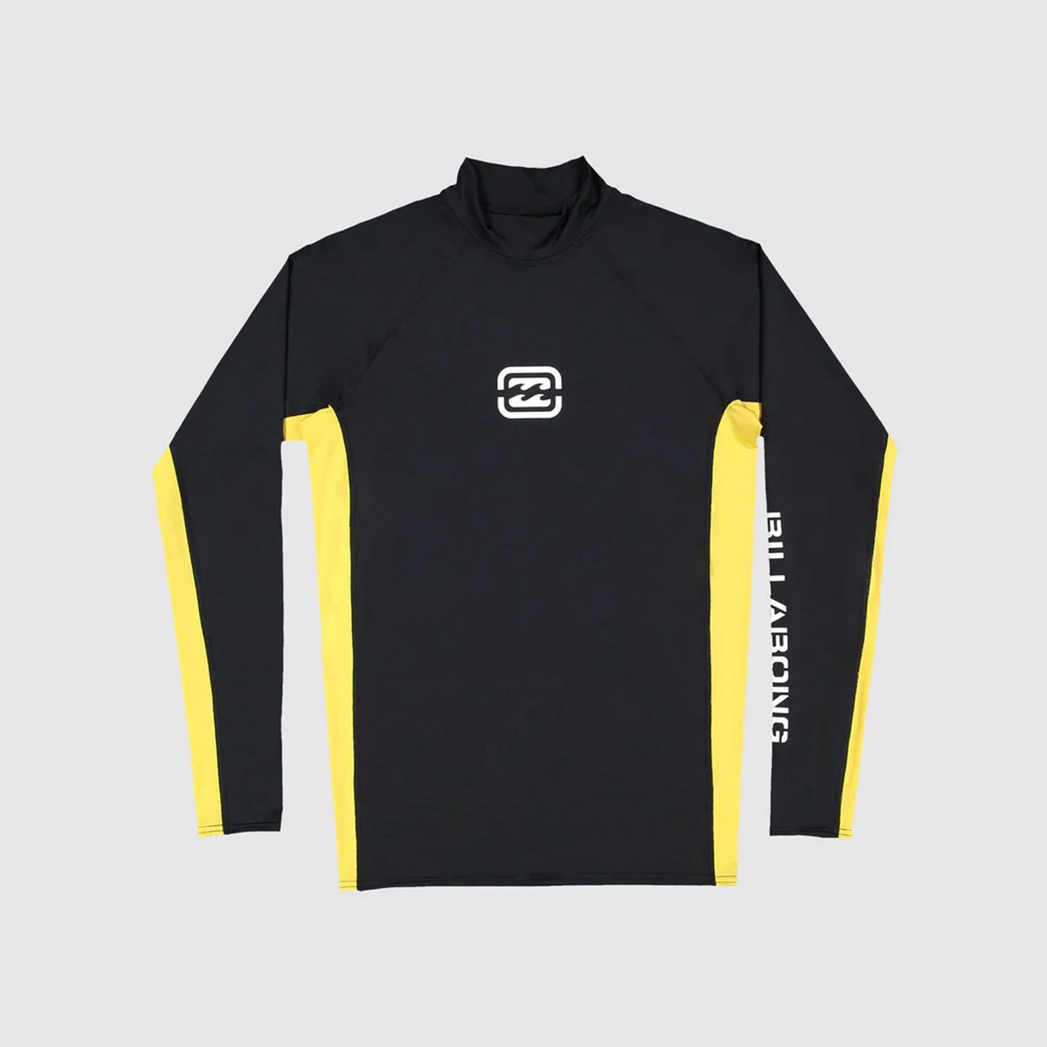 BILLABONG BOYS JIMMY CONTRAST L/S RASHIE - BLACK
