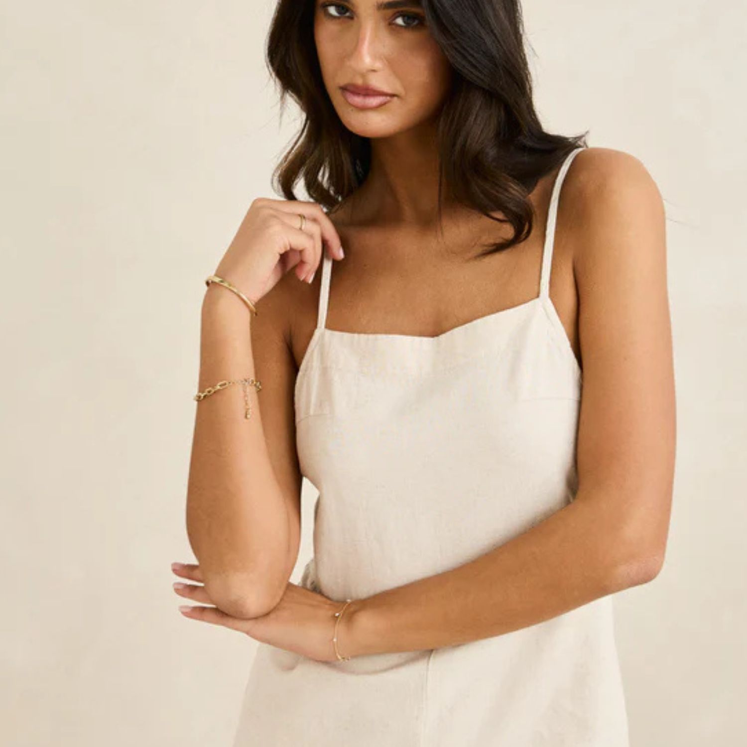 RHYTHM WOMENS CLASSIC JUMPSUIT - OAT