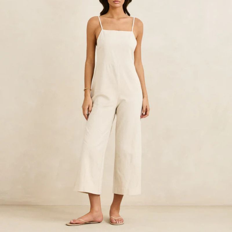 RHYTHM WOMENS CLASSIC JUMPSUIT - OAT