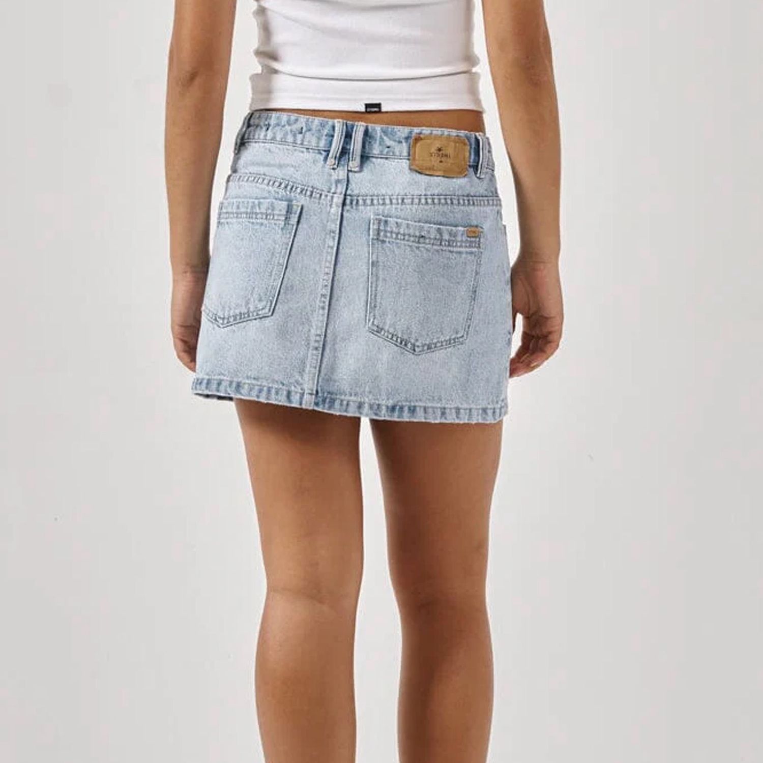 THRILLS LADIES SOPHIE SKIRT- ASH BLUE