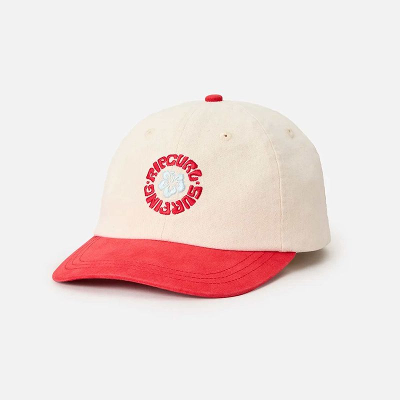 RIP CURL LADIES GLOBAL DESTINATION CAP- BRIGHT RED